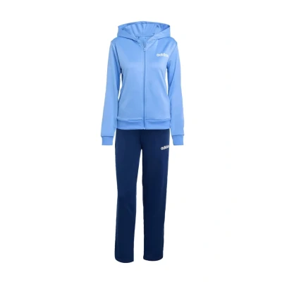 Image of adidas Sportswear Essentials Linear Track SUIT Tracksuit, Women&#039;s, Size: XS, Blue fusion