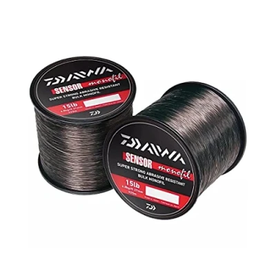 Image of DAIWA SENSOR BULK SPOOL COLOR BROWN BREAKING STRAIN 12lb