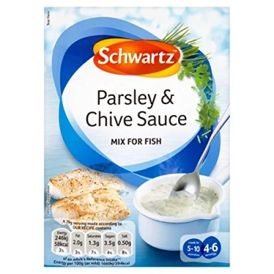 Image of Schwartz Parsley &amp; Chive Sauce Mix for Fish, 38g
