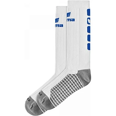 Image of Erima Kids Classic 5 C Socks White/New Royal, Size: 35 38