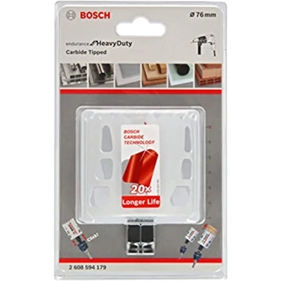 Image of Bosch Professional Tungsten Carbide Hole Saw Endurance for Heavy Duty (Ø 76 mm, Drill accessories)