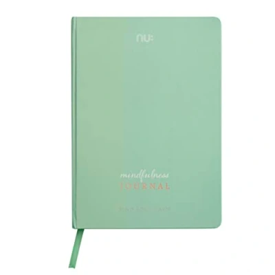 Image of NU: Notebooks Spectrum Pastels Range Mindfulness Journal A5 Notepad Green 200 Pages
