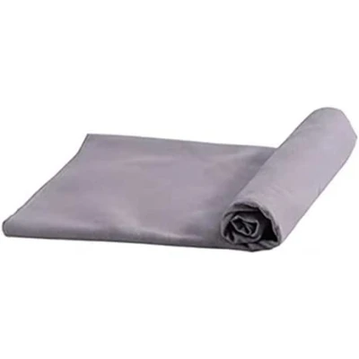 Image of Microfibre Towel EXTRA LARGE Microfiber Yoga Mat Beach for Gym, Fitness, Swimming, Sports, Travel, Camping, Hiking, Beach, Yoga, Pilates, Bath 50x100CM Grey