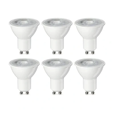 Image of Amazon Basics LED GU10 Spotlight Bulb, 4.7W (Equivalent to 50W), Warm White, Non Dimmable Pack of 6