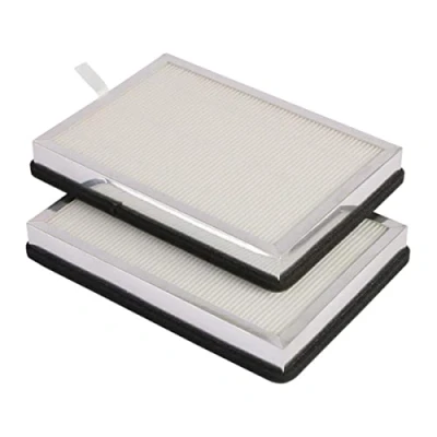 Image of Heritan 2 Pcs Replacement Filters for Medify MA 15 Air Purifier, H13 True HEPA and Activated Carbon Filters,3 in 1 Pre