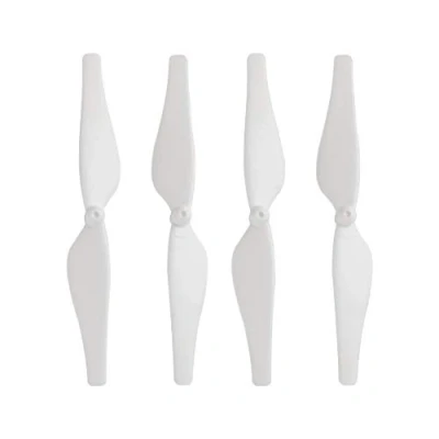 Image of RC Blade Propeller, 2 Pairs Durble Carbon Fiber Quick Release Propeller Set Compatible with DJI Tello Drone Quadcopter(white)