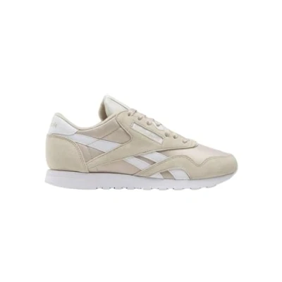 Image of Reebok Women&#039;s Nylon Running Shoes, Classic Beige/Classic Beige/White, 2.5 UK