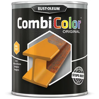 Image of RUST OLEUM 7348.0.75 Combicolor Original, Superior Metal Protection, Direct To Rust, Safety yellow RAL 1007