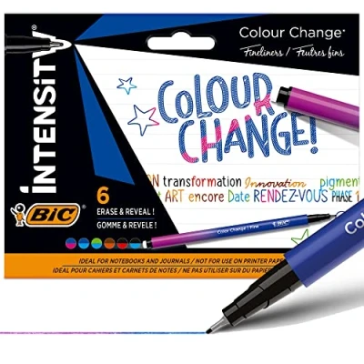 Image of BIC Intensity Colour Change Felt Pen x6