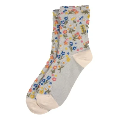Image of JOE COOL Socks Flower Garden Made With Cotton &amp; Spandex