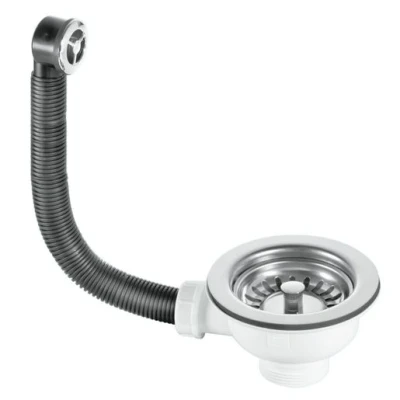 Image of McAlpine BWSTOFSS 1�&quot; Basket Strainer Waste and Overflow, Chrome