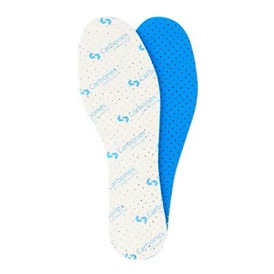 Image of Next Generation Anti Bacterial Odour Killing Shoe Insoles Inserts Ultra Fresh Technology with Zinc Pyrithione Kaps Carbonex (41 EUR / 7 UK Men)