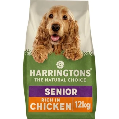 Image of Harringtons Senior Chicken Dry Dog Food 12kg