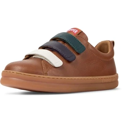 Image of Camper Runner FOUR Trainers for kids, Size: 5, Mittelbraun Leather