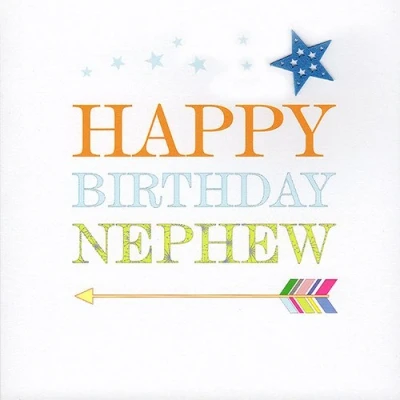 Image of Claire Giles Sherbet Sundaes Happy Birthday Nephew Card