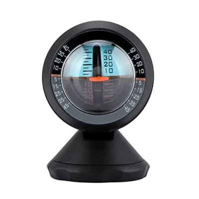 Image of Car Inclinometer Level, Angle Slope Meter Finder Tool Cars Tilt Gauge Vehicle Clinometer Gradient Balancer Compass Measure Equipment Road Safety Instrument Outdoor Protect Tools for Truck Boat Travel
