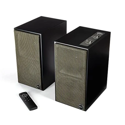 Image of Klipsch The Fives Active Bookshelf Speakers Pair In Black