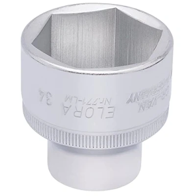 Image of Elora Hexagon Socket, 1/2&quot; Sq. Dr., 34mm