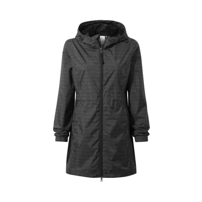 Image of TOG24 Kilnsey Womens Zip Up Packable Lightweight Waterproof Hooded Jacket â“ Windproof and Breathable