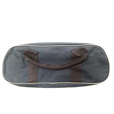 Image of Crown Green Quality Nylon Zip Bowling Bag For 2 Balls + Jack