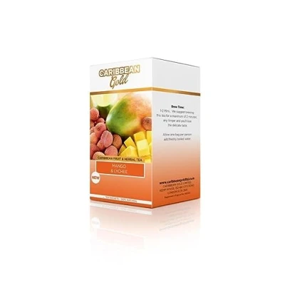 Image of Caribbean Gold Fruit and Herbal Teas (Mango Lychee)