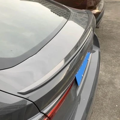 Image of Glossy Black Car Rear Trunk Roof Spoiler Wing for BMW 4 Series G26 Gran Coupe 2021 2022 2023 2024 Body Styling Exterior Accessories