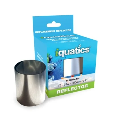 Image of iQuatics 39w T5 Reflector Replacement strip Replacements reflective for the 850mm/34 T5&#039;s