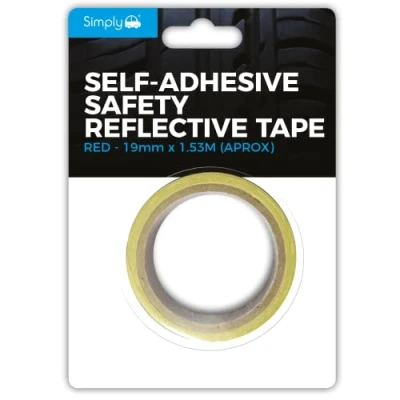 Image of 36x Simply 1.5m*19mm Red Reflective Tape RT1