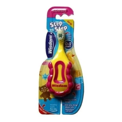 Image of wisdom Kids Step by 0 2 Years Toothbrush