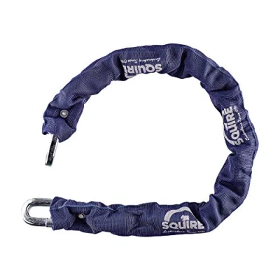 Image of Henry Squire High Security G Hardened Alloy Steel Chain with Black Sleeve, 915 mm Length x 10 Link Diameter