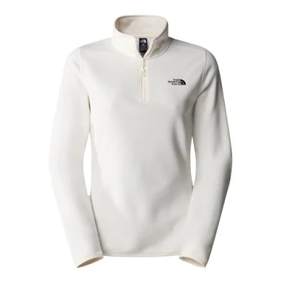 Image of The North Face Glacier Fleece jumper, Women&#039;s, Size: Large, White dune