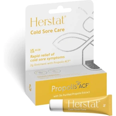 Image of Herstat Effective Propolis Ointment Cold Sores