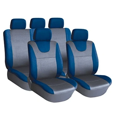 Image of XtremeAuto© Full Set Of Touring Seat Covers Navy Blue for PEUGEOT 1007, 106, 107, 206, 207, 208, 3008, 306, 307, 308, 4007, 406, 407, 408, 508, PARTNER, BOXER, EXPERT, RCZ