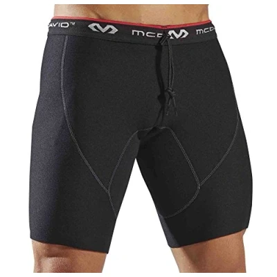 Image of Mcdavid 479 Neoprene Compression Shorts for Anti Chafe Support, Comfort, Injury Prevention and More — Thighs, Hips, Hamstrings, Glutes, Quad, Groin (One Pair)