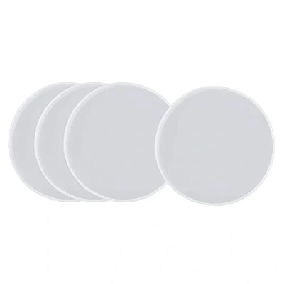 Image of Reapyyt 4PCS Round Resin Coaster Mold for Casting,Epoxy Molds Casting with Resin,Concrete,Cement and Polymer Clay