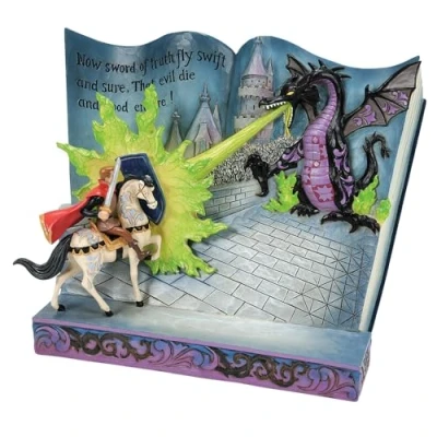 Image of Disney Traditions Maleficent Story Figurine