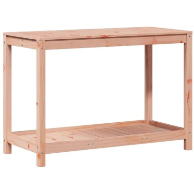Image of vidaXL Potting Table with Shelf 108x50x75 cm Solid Wood Douglas