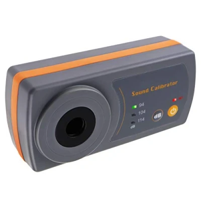 Image of Professional Decibel Meter Calibrator, Digital Sound Level with Backlight Display High Accuracy (114dB / 94dB 104dB Calibrator)