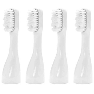 Image of STYLSMILE Replacement Tooth Brush Heads (4 Pack &#039;Firm&#039; Style) for use with Blue LED Light Technology (Sold Separately), Fast Results a Whiter Smile