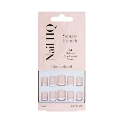 Image of Nail HQ Square French Nails