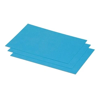 Image of Clairefontaine Ref 1622C Pollen Card (Pack of 25 Sheets) 158 x 222mm Sized, Acid Free, Inkjet &amp; Laser Compatible, Easy to Write On, 210gsm Intensive Blue