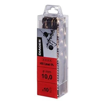 Image of Diager 700d04 P/4 mm HSS 5% Cobalt Metal Drill Bit 10 UD)