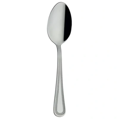 Image of Grunwerg Bead Dessert Spoons DSBDR, 18/0 Stainless Steel, Set of 12