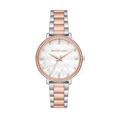 Image of Michael Kors Pyper Watch Rose goldcoloured, Women&#039;s, Size: One Size, gold coloured