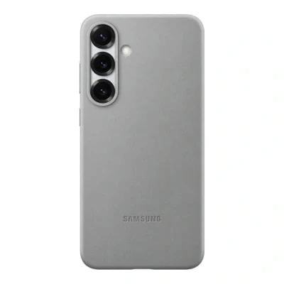 Image of Samsung Kindsuit Pu Leather Back Cover Grey Galaxy S25+