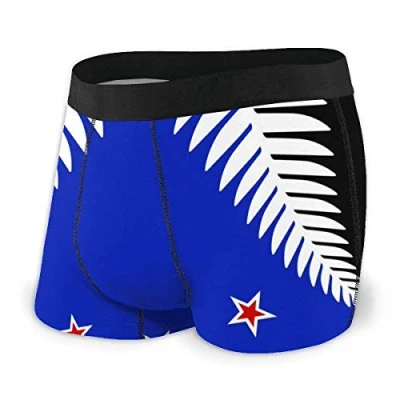 Image of 874 Briefs Flag Of New Zealand Underwear Boxer Hipster Men&#039;S Shorts Classic XL