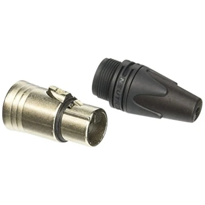 Image of Neutrik NC4FXX 4 Pin Female Cable MT, Chrome Finish