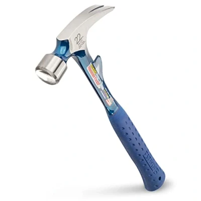 Image of Estwing E6/22T 22oz Hammertooth Hammer, Smooth Face, Shock Reduction Grip