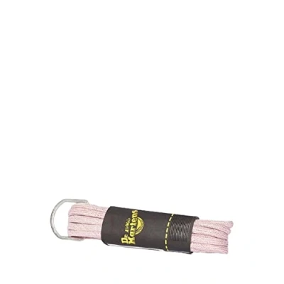 Image of Dr Martens 8 10 Eye Round Lace 140cm Metallic Pink