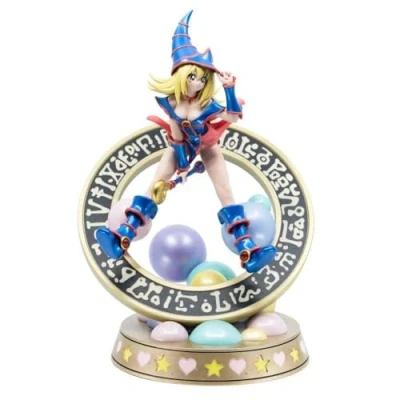 Image of First 4 Figures YGODGVS Yu Gi Oh Dark Magician Girl First4Figures PVC Figurine, Black